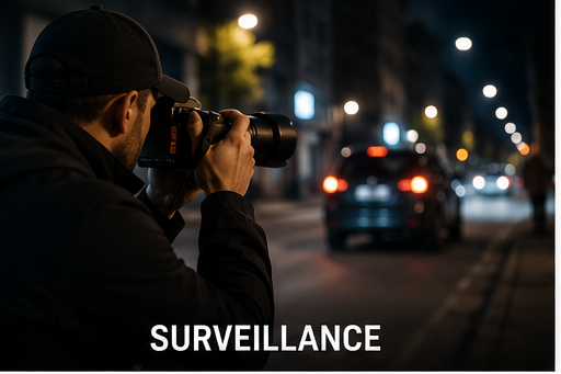Florida private investigator conducting covert surveillance operations